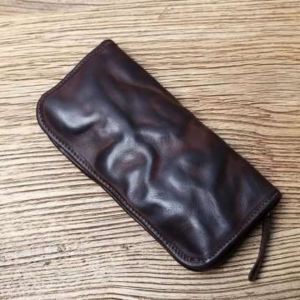 VL1682 | Vietnam Origin Men Wallet Original Cow Leather Purse Style New for Male